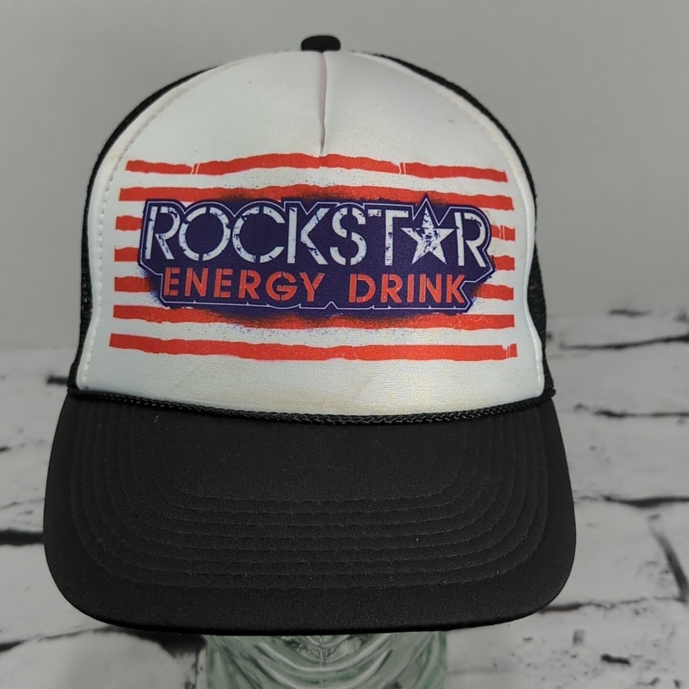 Rockstar Energy Drink Snapback Hat Adjustable Ball Cap